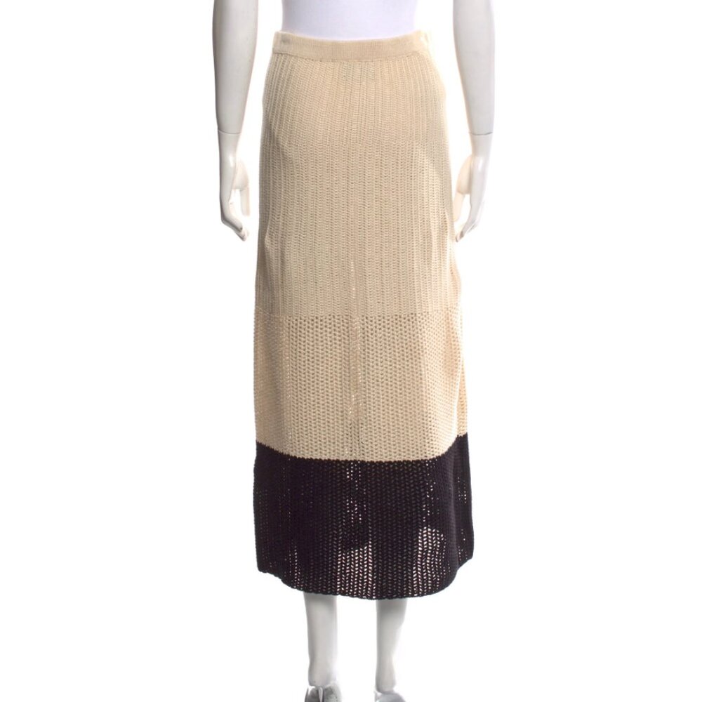 Rachel Comey Colorblock Pattern Midi Length Skirt… - image 3